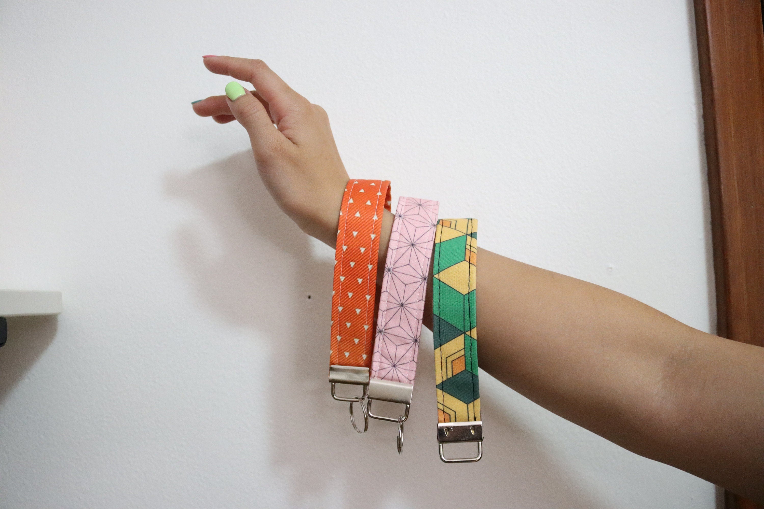 Demon Slaying Keychain Fobs | Gift Ideas | Personal